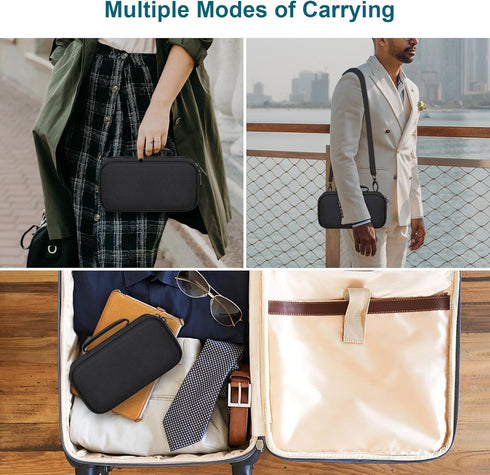 Canboc Carrying Case for Blue Tees Golf Player+ GPS Speaker with Touch Screen Display, GPS Speaker Player Bag with Removable Shoulder Strap, Mesh ...