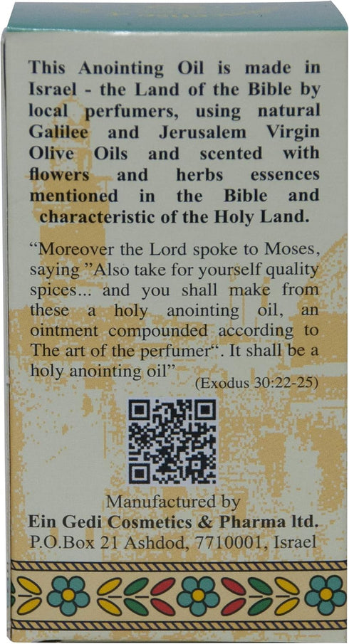 Anointing Oil 12ml. - Blessing from Jerusalem (Frankincense and Myrrh)...