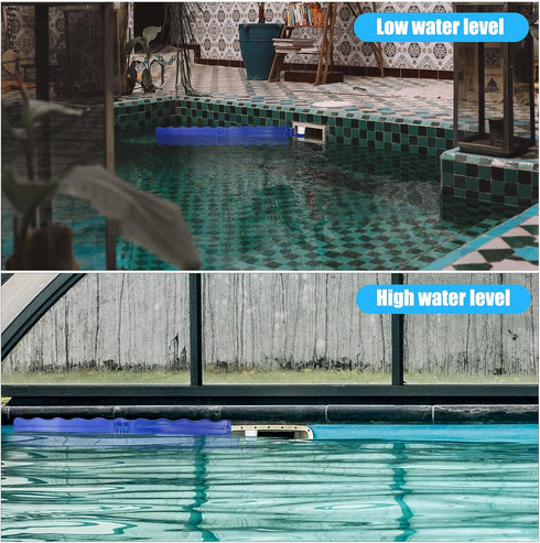 Pool Skimmer Arm, Skimmer Guard, Pool Skimmer, Pool Debris Skimmer Catcher, Hands Free Pool Skim-It Fits Most Skimmer Systems on In-ground Pools O...