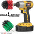 Cleaning Supplies - Drill Brush - Medium and Stiff Bristle MINI Spin Brush Kit - Kitchen Accessories - Clean and Scrub Counters, Stove, Oven, Sink...