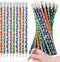 Soccer Pencils Kids Sport Pencils with Eraser Top Football Pencils Soccer Print Wooden Pencils for School Students Teachers Office Supplies Soccer...