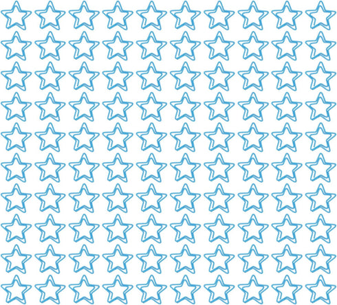 Star Paper Clips, 100pcs Blue Star Paper Clips Bookmarks Cute Paper Clips Small Paperclips for Office School Paper Files Organizing...