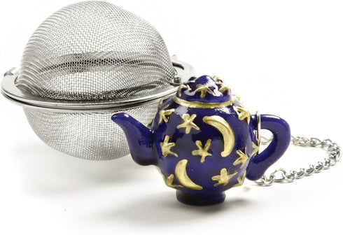 Norpro Stainless Steel 2-Inch Mesh Tea Infuser Ball with Teapot Weight...