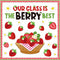 85 Pcs Fruit Bulletin Board Set Strawberry Classroom Decorations 3D Strawberry Honeycomb Balls Flower Berry Cutouts for Summer Holiday Back to Sch...