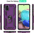 Samsung A71 5G Case,Galaxy A71 5G Case,PUSHIMEI Military Grade Heavy Duty Protection Phone Case Cover with HD Screen Protector Magnetic Ring Kicks...