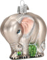 Old World Christmas Ornaments Baby Elephant Glass Blown Ornaments for Christmas Tree...