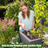 Garden Weeding Tool-Hand Weeder Tool- Leverage Base Design and V-Fork?One-Piece Stainless Steel Design for Greater Strength, Easy Weed Removal and...