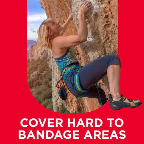 Band-Aid Brand Skin-Flex Adhesive Bandages for First Aid and Wound Care of Minor Cuts and Scrapes & Burns, Flexible Sterile Bandages for Fingers &...