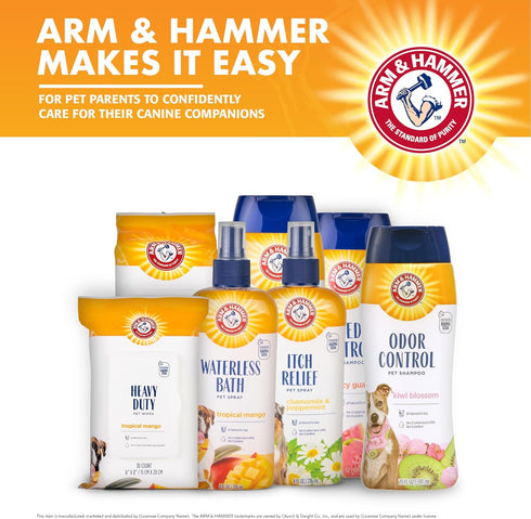 Arm&Hammer For Pets Super Deodorizing Spray for Dogs, Best Odor Eliminating Spray for All Dogs&Puppies|Arm & Hammer Baking Soda Formula with Kiwi ...
