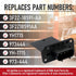 HVAC Blower Motor Resistor - Compatible with Ford, Lincoln, Mercury Vehicles - Expedition, Escape, F150, F250, F350 Super Duty, Mustang, Mark LT, ...