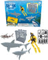 Shark Week Discovery Shark Diving Exploration Playset, Cage, Leopard Shark, Birthday Gift and Party Favors for Kids...