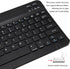 Ultra-Slim Bluetooth Keyboard and Mouse Combo Rechargeable Portable Wireless Keyboard Mouse Set for Apple iPad iPhone iOS 13 and above Samsung Tab...