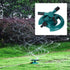Lawn Sprinkler, Three Arms 360 Degrees Rotating Adjustable Garden Water Sprinkler Lawn Watering Irrigation Tool(Green)...