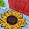 Extra Large Sunflower Welcome Doormat 29.5" x 29.5" Non Slip Area Rug Summer Decorative Floral Mat for Kitchen, Bathroom, Bedroom, Living Room, In...