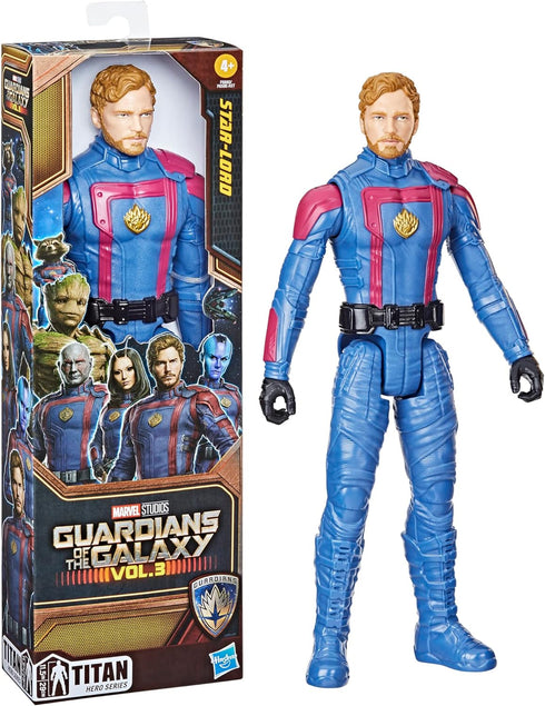 Marvel Guardians of The Galaxy Vol.3 Titan Hero Series Star-Lord Action Figure, 11-Inch Action Figure, Super Hero Toys for Kids, Ages 4 and Up...