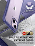 i-Blason Ares Series iPhone 14/13 Case 6.1 inch, Rugged Clear Bumper, Heavy Duty Protection with Built-in Screen Protector - Mauve...