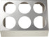 Winco 6 Hole Flatware Cylinder Holder, 2-Tier...