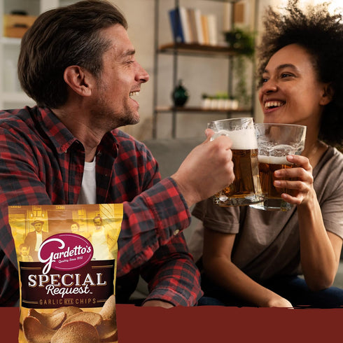 Gardetto's Special Request Garlic Rye Chips, Snack Bag, 8 oz...