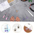 Anezus Earring Making Kit with Earring Hooks Findings, Earring Backs Posts, Jump Rings for Jewelry Making Supplies, 2320Pcs...