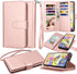 Galaxy A21 Case, for Samsung Galaxy A21 Wallet Case, Takfox PU Leather w 9 ID Credit Card Holder Slots Folio Flip Magnetic Detachable Hard Cover C...