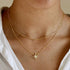 Dainty Thin Chain Choker Necklace for Women 14k Plated Gold Minimalist Short Chain Necklaces Jewelry Gift...