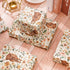 AnyDesign Boho Floral Highland Cow Tissue Paper 100 Sheet Watercolor Flower Art Tissue Farmhouse Cute Cow Wrapping Paper for DIY Crafts Gift Packi...