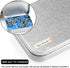 6 Pack Hinged Tin Box Containers - 3.7 x 2.4 x 0.8 inch Metal Tins Storage Boxes with Lids, Rectangular Empty Small Home Craft Organizer for Gift,...