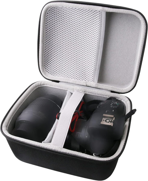 WERJIA Hard Carrying Case Compatible with Canon EOS Rebel T7,T100 DSLR,Rebel T8i,Rebel T6,REBEL SL3 Digital SLR Camera Fit 18-55mm Lens Kit...