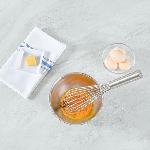 Met Lux Stainless Steel French Whisk - 12" - 1 count box...