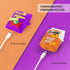 2 Pack for Airpod 2/1 Case, Takis Potato Chips & Goldfish Cookie Airpods Cover, Candy Cute Fun Fashion Food Skin Protective Cover Accessories Soft...