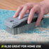 VIKING Carpet Cleaning and Scrub Brush for Floor Mats, Cleaning Brush for Car Interior and Home, Grey, 6.4 x 2.8 x 1.8 Inch...