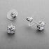 Mariell Cubic Zirconia Crystal Stud Earrings, 2 Carat Round CZ Solitaire, Imitation Diamond Earrings....