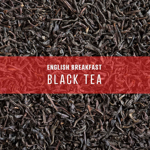 Elevate Tea ENGLISH BREAKFAST BLACK TEA, Loose Leaf Tea Blend, 30 servings, 3 Ounce Pouch, Caffeine Level: High, Single Unit, 3 Ounce (Pack of 1)...