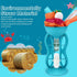 deAO Kids Beach Sand Toys Set Wheat Straw Material Sand Water Wheel Beach Molds Beach Shovel Rake & Watering Can Tool Kit Snow Toys Travel Outdoor...