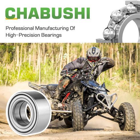 Rear Left Right Wheel Bearing for Honda Rancher 420/Foreman Rubicon 500 FourTrax, TRX420FA TRX500FA TRX500FM DCT EPS 2015 2016 2017 2018 for 91051...