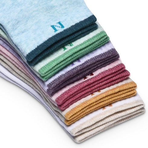 Pack of 6 Women Ankle Athletic Socks Cotton Socks Girls Socks Hiking Socks Soft and Comfortable,Breathable...