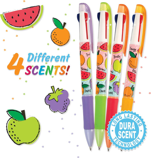 Tri-Color Smens- Scented Pens, 4 Count...