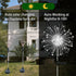 Solar Garden Decoration Light Outdoor, DIY Solar Firework Light 40 Copper Wires 120 LED 2 Lighting Modes,Waterproof Stake Landscape Light for Part...