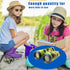 10 Pcs Kids Jungle Binoculars Small Novelty Shock Proof Compact Safari Binoculars Toys with Compass and Neck String for Explorers Gifts Outdoor Ca...