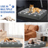 Dog Bed Covers,Waterproof Dog Bed Cover Pet Bed Cover with Lovely Dog Paw Print and Double-sided Usable Design Replacement Machine Washable Pet Ha...