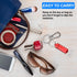 27 Pieces Christmas Pill Container Waterproof Pill Case Aluminum Pill Holders Aluminum Pill Case Keychain Pill Bottles with Keychain for Daily Use...