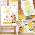 Bee Stencils for Painting on Wood Crafts Reusable A4 Honey Bee Honeycomb Stencil Art Paint on Wall Canvas Pattern Sunflower Paint Stencils for Car...