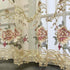 Luxury Embroidered Sheer Curtain for Living Room 84 inch Length Custom Romantic Elegant Luxurious Delicate Embroidery Drape Window Dressing Sheer ...