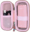 Khanka Hard Travel Case Replacement for iWALK Portable Apple Watch Charger, 9000mAh Power Bank, Case Only (Pink)......