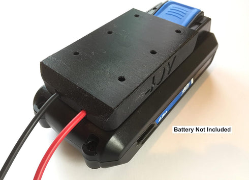 Adapter for Hart 40V Battery Batteries 12 Gauge Power Output Lithium li-ion, black...