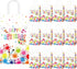 gisgfim 12 Pcs Premium Paint Art Party Bag Art Themed Birthday Party Painting Party Candy Favor Bags Supplies Gift Treat Bags Paint Party Supplies...