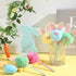 16 Pcs Pom Pom Fluffy Pen Cute Bunny Pen Fur Fuzzy Pen Colorful Novelty Pen Black Ink Easter Pens Cartoon Ballpoint Pens Graduation Gift for Kids ...