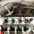 8PCS Spark Plug Wire Boots 6 inches 2500° Heat Shield Protector Sleeve with 16pcs Stainless Steel Wire Ties(Black)...