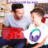 rockpapa Comfort+ Kids Headphones with Microphone, Boys Girls Student Over-Ear Headphones Wired Foldable for School Classroom Laptop PC Computer T...