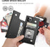 Bocasal Crossbody Wallet Case for iPhone 11 Pro with Card Holder,Zipper Card Slot Protector Shockproof Purse Cover with Removable Cross Body Strap...